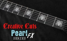 Spider-Man Spider MOP Fretboard Markers Inlay Stickers Decal for BASS and GUITAR