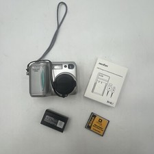 NIKON COOLPIX E4300 4.0MP SILVER DIGITAL CAMERA  BATTERY, CHARGER, MEMORY CARD
