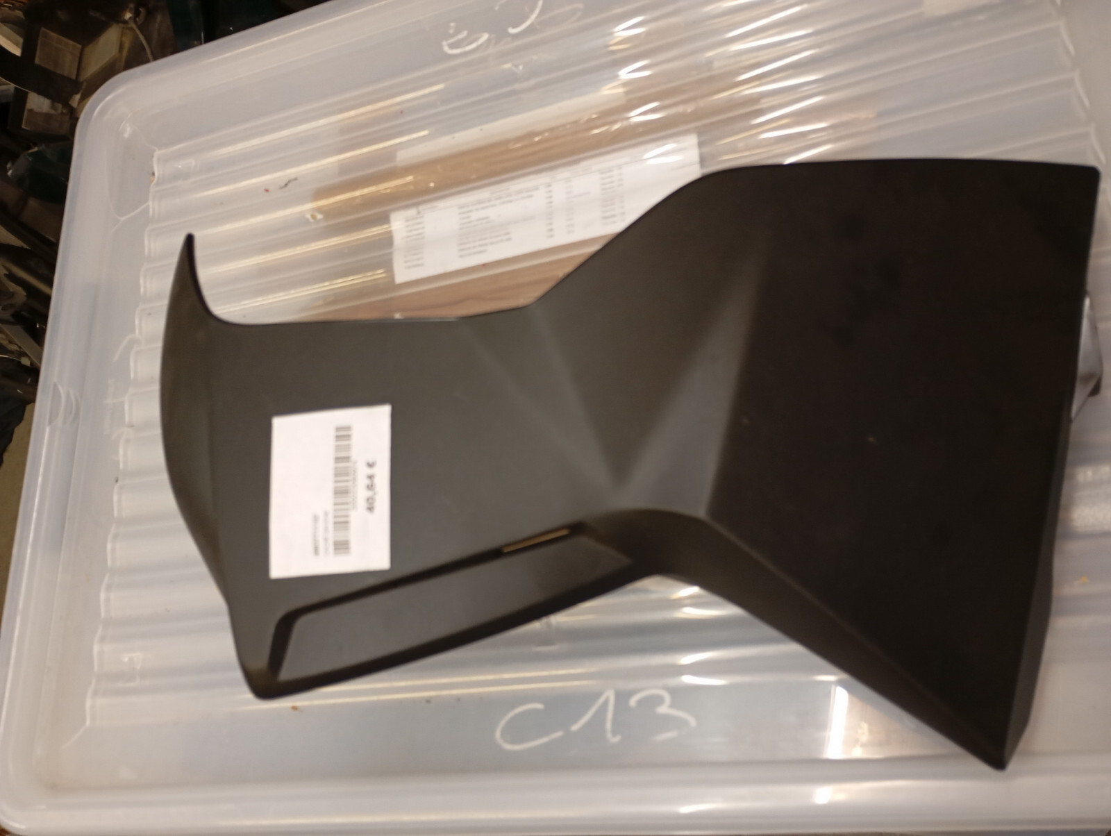 Cache carenage gauche BMW K 1300 R 2007-2015 flanc de moto noir