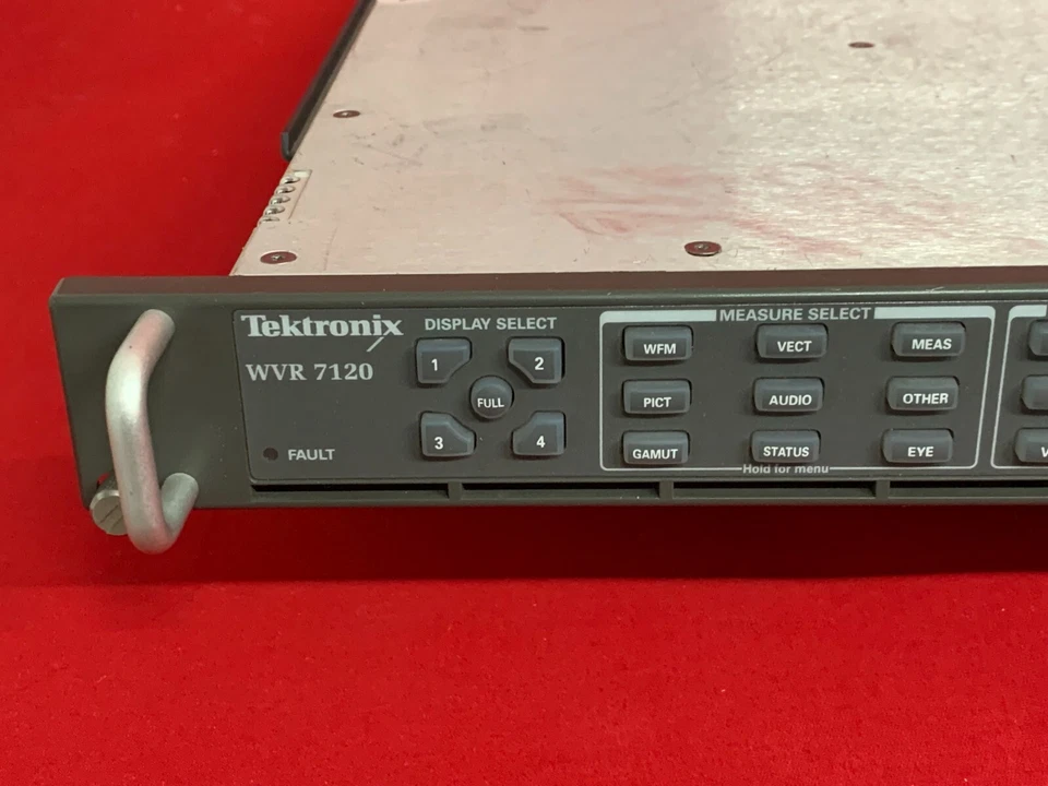 TEKTRONIX WVR 7120 MULTIFORMAT MULTISTANDARD WAVEFORM MONITORING RASTERIZER - Image 2 of 4
