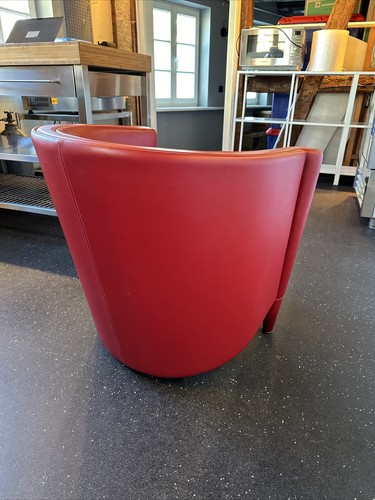 Moroso Rich, Sessel by Antonio Citterio, 1989 - Leder Ferrari Rot - Bild 3 von 6