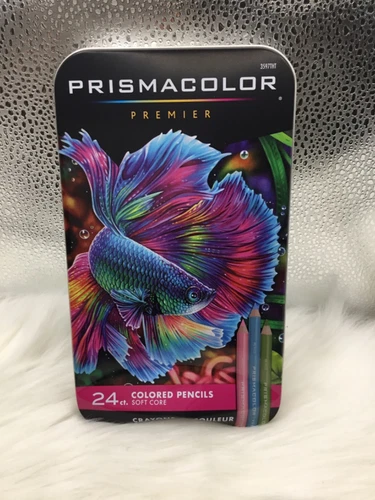 NEW Prismacolor Premier Colored Pencils, Soft Core - 24 Piece