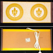 Atlantic Precision Works UNUSED Warm-O-Tray Fluer De Lis USA #60F Made in USA