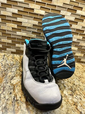 Size 9 -2014 NIKE Air Jordan 10 X Retro Powder Blue Sneakers