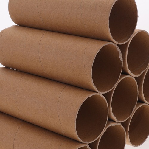 12 Pcs Kartonrohr Kind Braune Pappröhren Papierröhren Zum Basteln - Bild 3 von 12