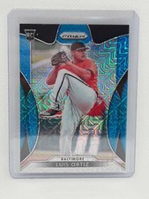 Luis Ortiz 2019 Panini Prizm Baseball BLUE MOJO RC (322/399) Baltimore Orioles