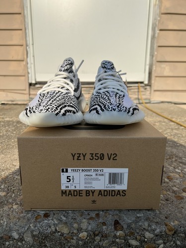 zebra yeezy size 5.5