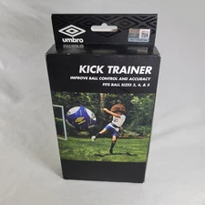 Umbro Soccer Kick Trainer Youth Skill Practice Fits Ball Sizes 3 4 & 5 Futbol