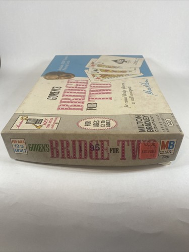 Vintage Milton Bradley Game, 1964 Goren's Bridge For Two - Picture 5 of 24