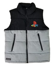 Sony Playstation Official Youth Quilted Full Zip Puffer Vest Size 13-14 Years