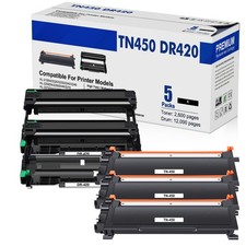 3PK TN450 Toner 2PK DR420 Drum Fit For Brother HL-2240 HL-2270DW/2280DW MFC-7240