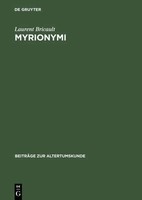 Laurent Bricault | Myrionymi | Buch | Griechisch (Bis 1453) (1996) | 136 S.