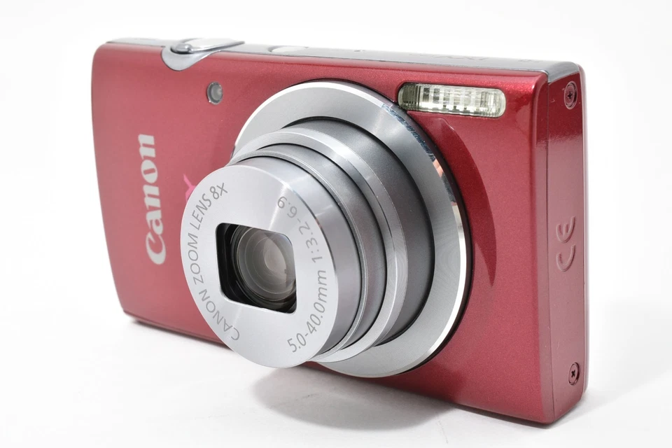 [Near Mint] CANON IXY 120 PowerShot Digital Camera 16.0 MP Red From JAPAN #C581 - Image 3 of 4