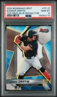 2025 BOWMAN'S BEST KONNOR GRIFFIN /150 TOP PROS-BLUE REFRACTOR LOW POP PSA 10