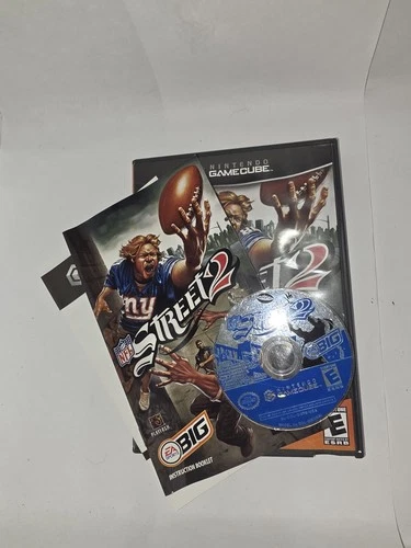 NFL Street 2 GameCube Complete Disc Case Manual Tested