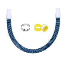 High Performance Pool Maintenance 1 5 Inch Vacuum Hose with Swivel Cuff
