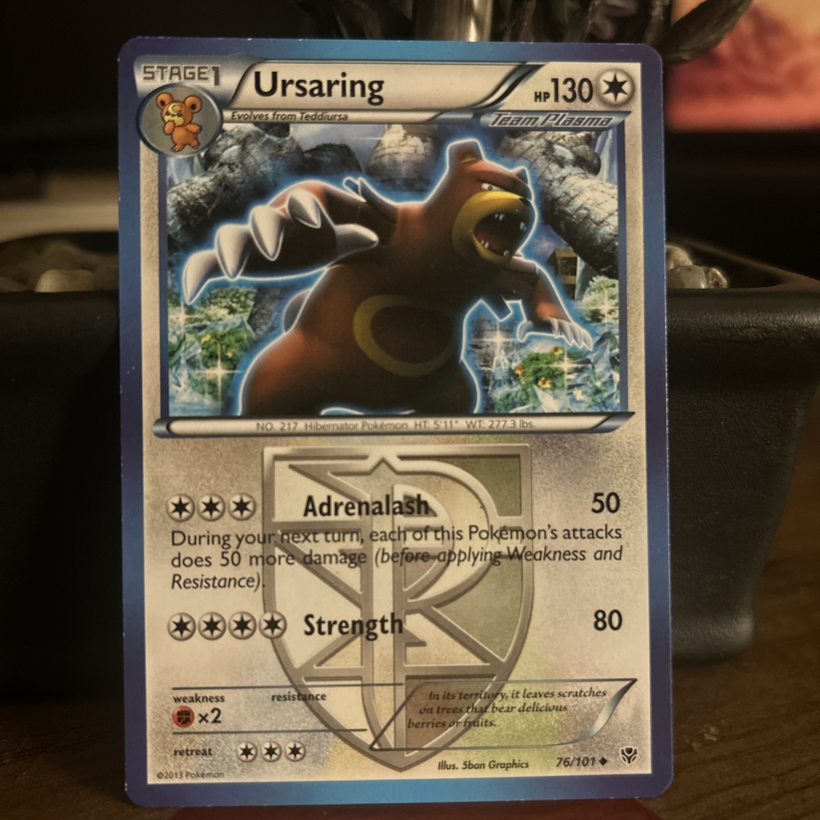 Ursaring (Team Plasma) 76/101 Plasma Blast Regular