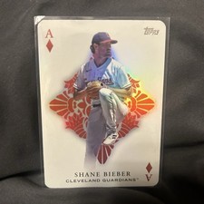 🔥🔥Topps 2023 Series 1 All Aces Shane Bieber AA-15 Cleveland Guardians MLB🔥🔥