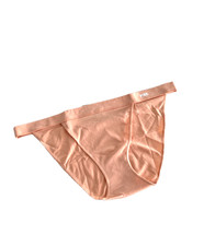 Victoria's Secret PINK Seamless String Bikini Panty Beige