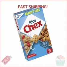 Rice Chex Gluten Free Breakfast Cereal, Homemade Chex Mix Ingredient, Family Siz