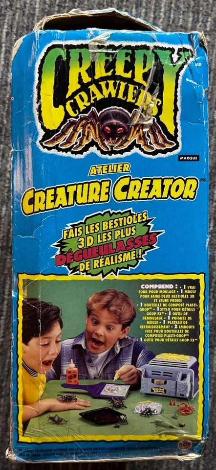 Vintage Creepy Crawlers Creature Creator Workshop CIB Complete w Box Toymax 1996 - Image 4 of 4