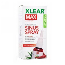 Natural Saline Nasal Spray With Xylitol Maximum Relief