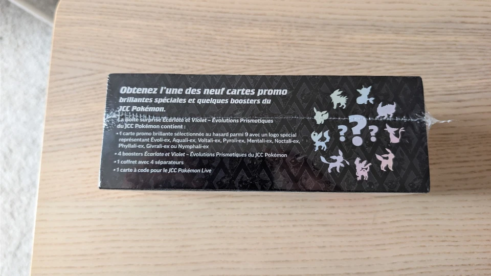 Pokémon JCC Écarlate et Violet Évolutions Prismatiques Kit Évoli FR - Photo 4/4