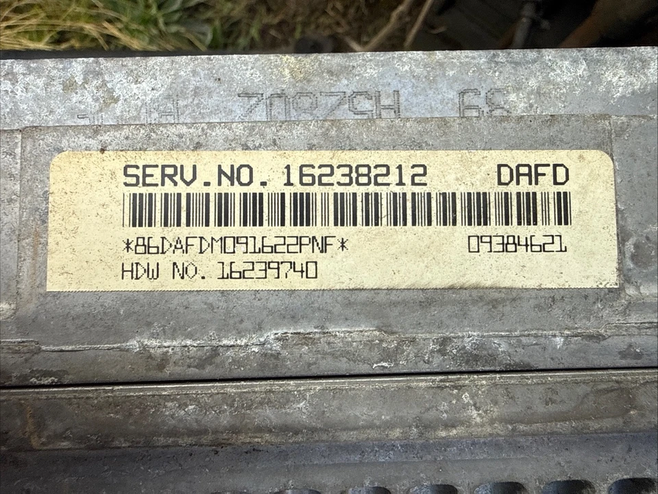 Chevy Camaro Corvette Firebird 1998 motor 5,7 L computadora # 16238212 Foto 4 de 4