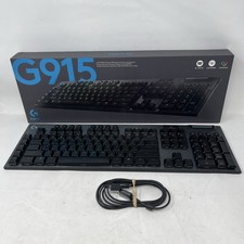 Logitech G915 LIGHTSPEED Wireless RGB Mechani...