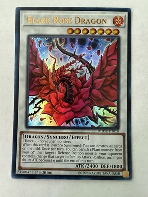 Yugioh - Black Rose Dragon - Ultra - 1st - DUDE-EN010 - NM