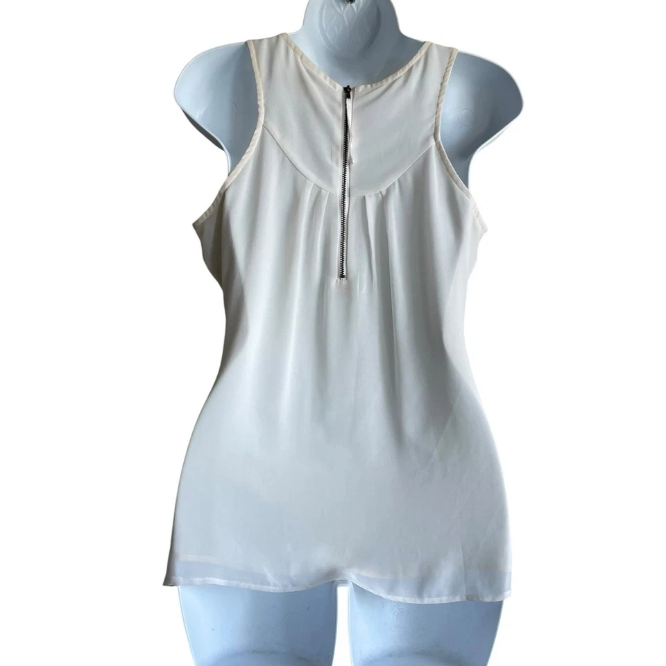 Top de mujer LuPruia by Lulumari S crema 3D rosetas hadas chic boho cottagecore Foto 3 de 4