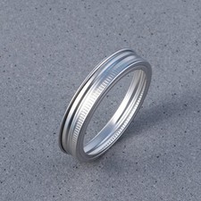  12 Pcs Bocaux Mason Couvercles De Mise En Conserve Pots Acier Inoxydable Maçon