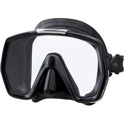 TUSA Freedom HD Tauchmaske Tauchen Schnorcheln Panoramasicht Schwarz
