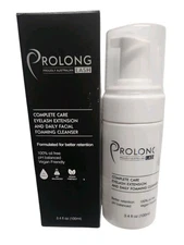 PROLONG LASH Eyelash Extensions Cleanser & Daily Facial Cleanser 3.4oz  Exp02/26