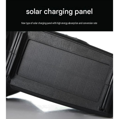 P50 High Power LED Taschenlampe Solar Wiederaufladbar 4500mAh 30W Fluter