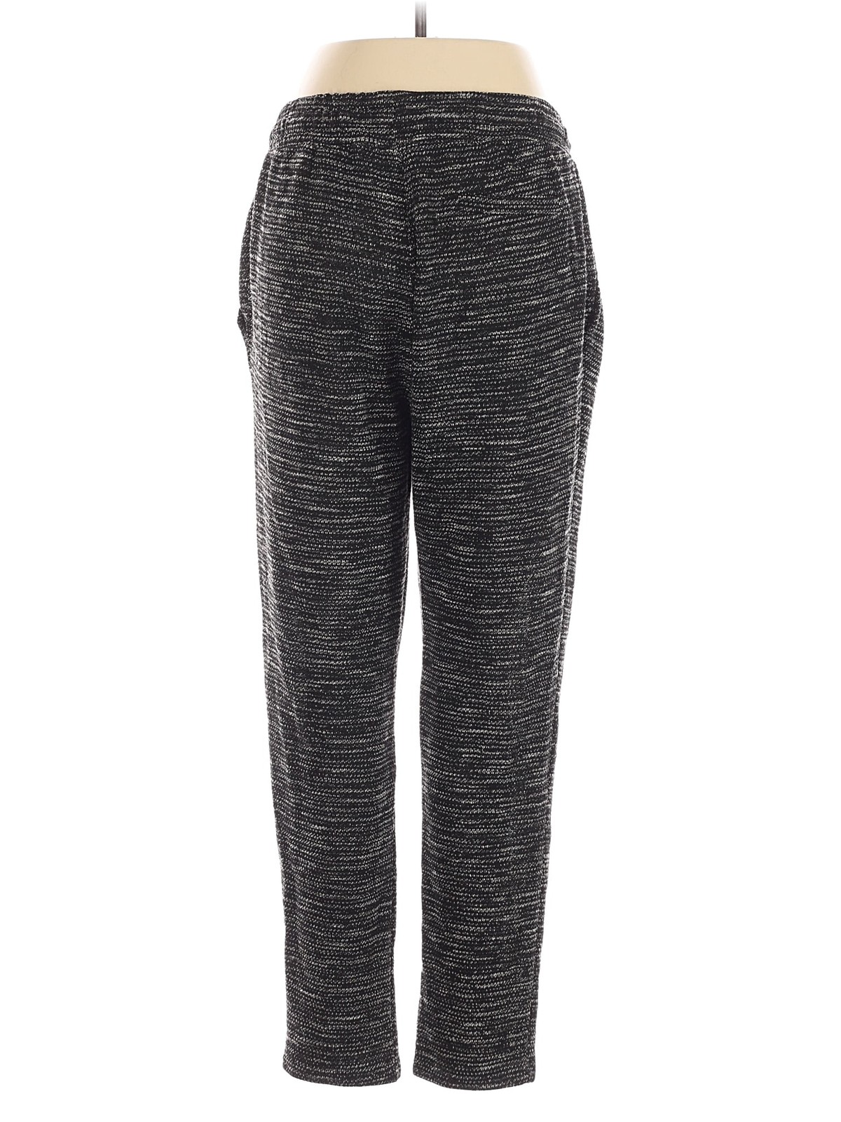 H&M Women Gray Casual Pants M thumbnail 2