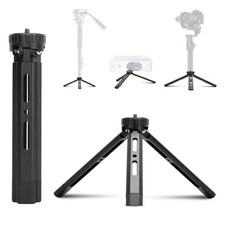 EaxanPic Aluminum Mini Tripod,Desktop Tabletop Stand Tripod for Zhiyun Black 