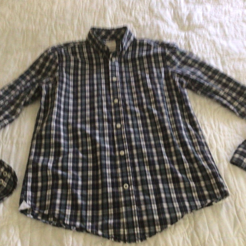 Gap Mens Shirt Size Small Button Up Long Sleeve Plaid