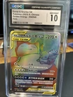 2023 Eevee And Snorlax Tag Team GX Rainbow CGC Gem mint 10 Chinese