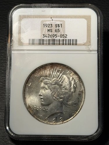 1923 Peace Silver Dollar NGC MS65