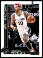 2025-26 Topps #199 Jeremy Sochan San Antonio Spurs 53773