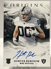 2019 Panini Origins Football Hunter Renfrow #RA-HRE