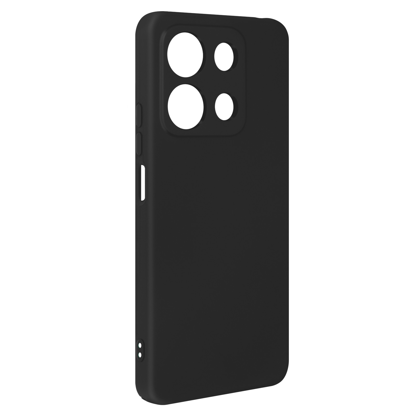 Coque Redmi Note 13 Pro 4G Avizar semi-rigide protection noir soft touch