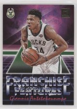 2018-19 Panini Donruss Franchise Features Green Flood Giannis Antetokounmpo 02v3