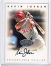 1996 Leaf Signature Series Kevin Jordan Autographs Silver Phillies Baseball card