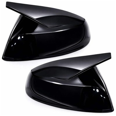 Spiegelkappen Schwarz Hochglanz Sport für Audi Q5 SQ5 8R Audi Q7 SQ7 4M 2009-24