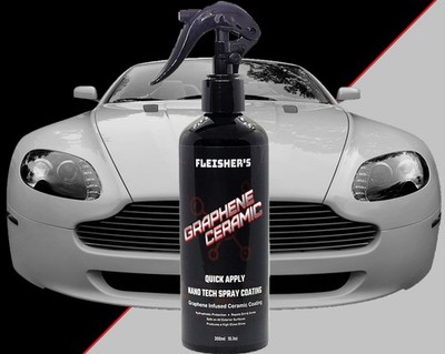FLEISHER'S Graphene Ceramic Spray Coating Quick Apply Paint Shine and Protection
