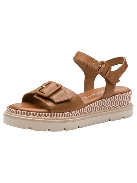 Tamaris Sandalette Damen EU 39, Bequem, Braun, Sommer, Schuh-image