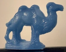 Mold-A-Rama CAMEL souvenir toy - MEDIUM AQUA BLUE