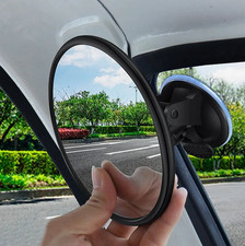 1pc 360 Rotatable Car Interior Auxiliary Mirror For Dashboard Visor - New